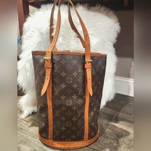 Authentic Vintage LV Monogram Bucket Bag